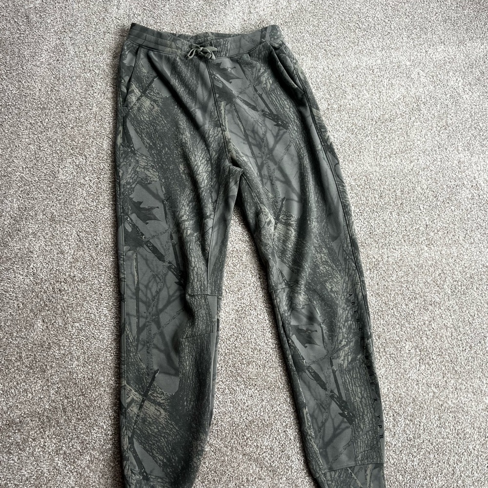 Abercrombie Kids Camouflage Print Joggers